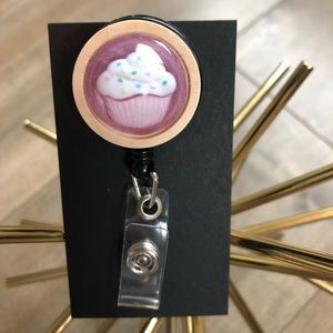 Retractable Nametag Badge Holder Lanyard Handmade